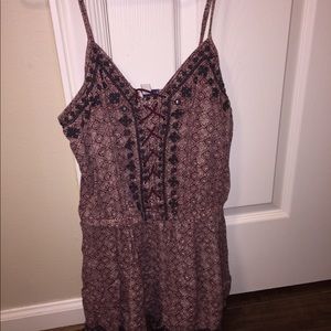 Maroon romper